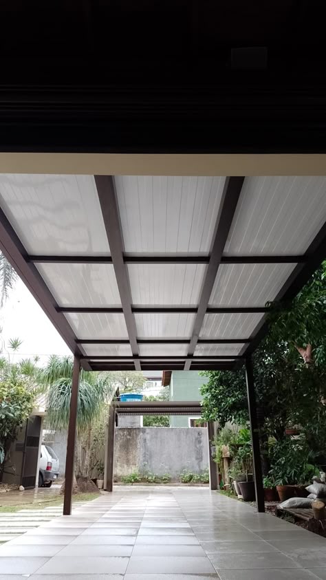 Telhado em policarbonato